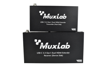 Preview: MuxLab USB-C-Dual-EX100 (500536)