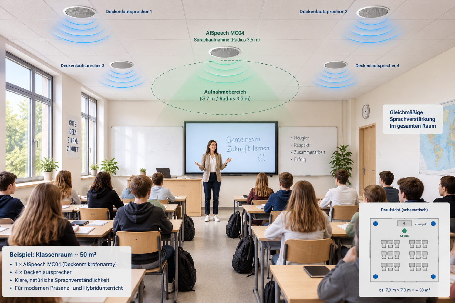 Smart Classroom Voice-Lift-Network-System