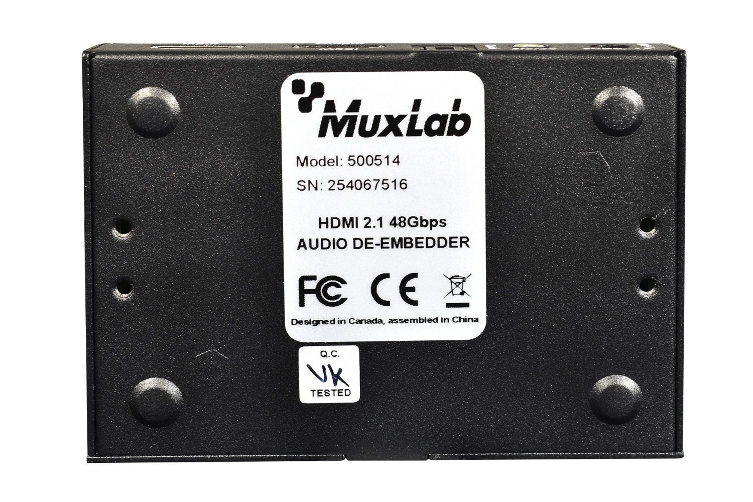 MuxLab HDMI-ADeE (500514)