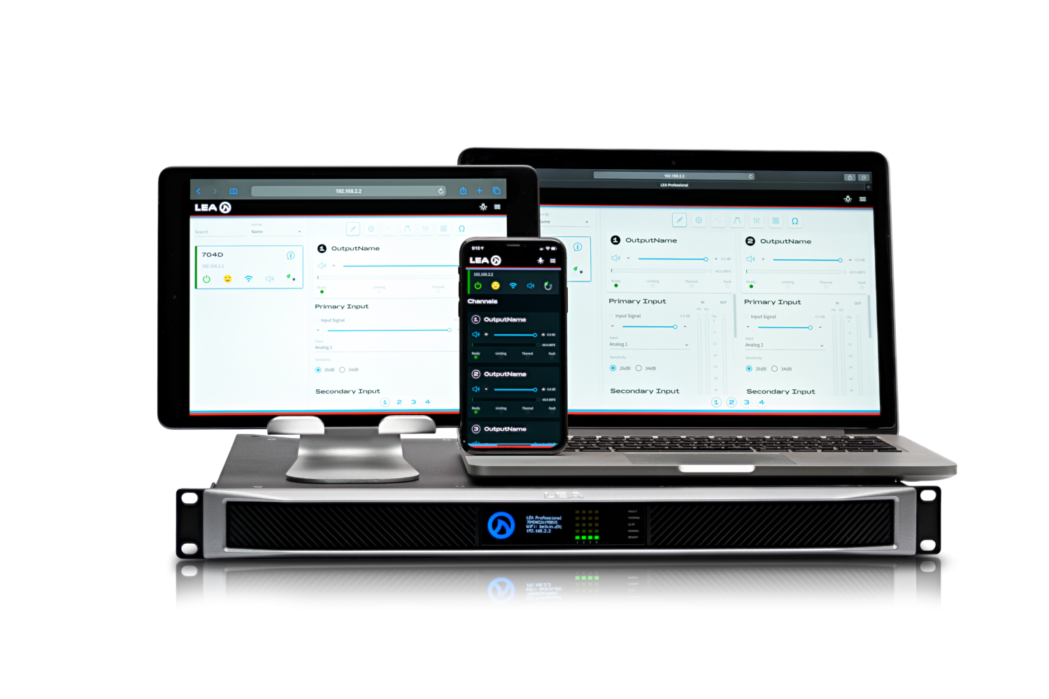 LEA Professional Web UI