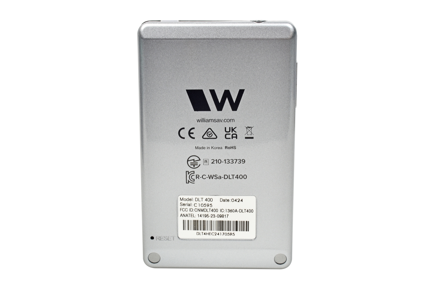 Williams AV DLT 400-ACM